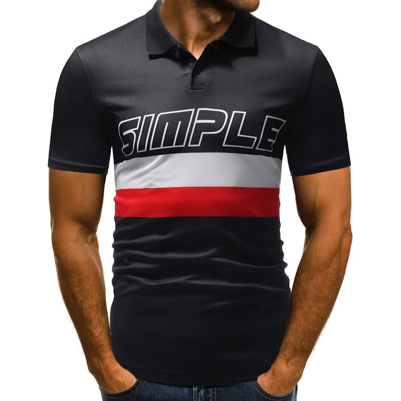 NIBESSER футболки мужские рубашки лето 2019 Полосатый Slim Fit с коротким рукавом