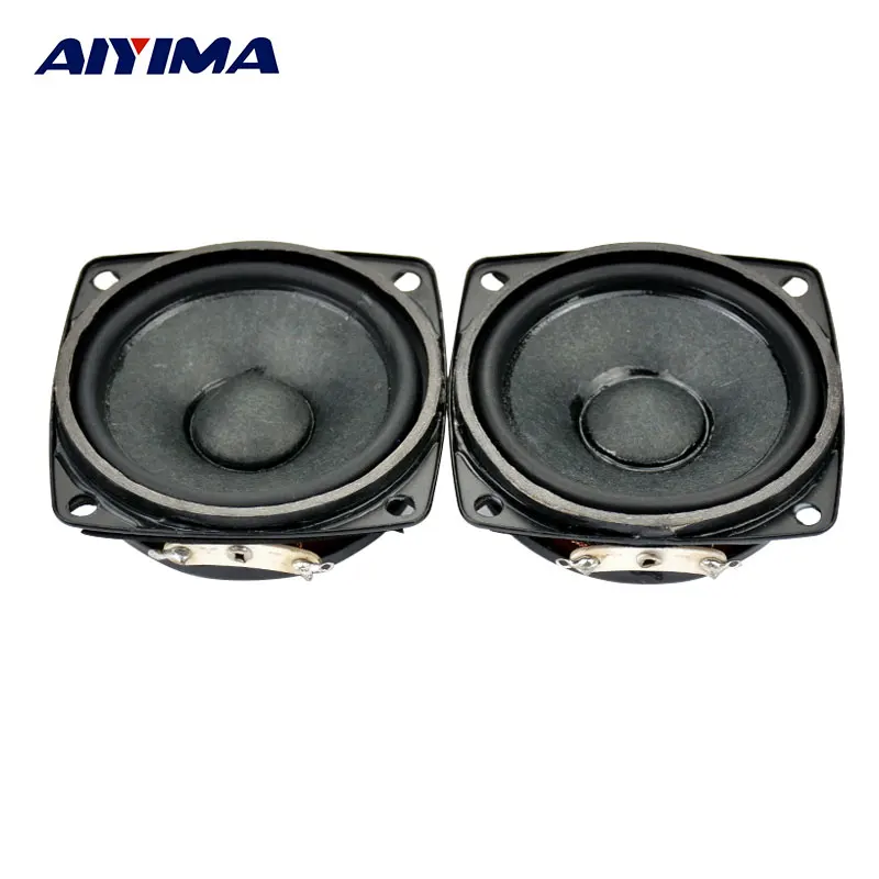 AIYIMA 2 шт. 25 дюйма аудио портативный динамик s Полнодиапазонный 8 Ом 10 Вт DIY