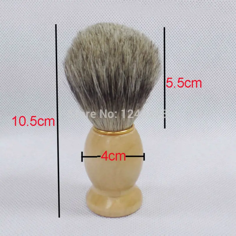 2 шт./компл. щетка для бритья барсука с двойным краем Безопасная бритва | Красота и