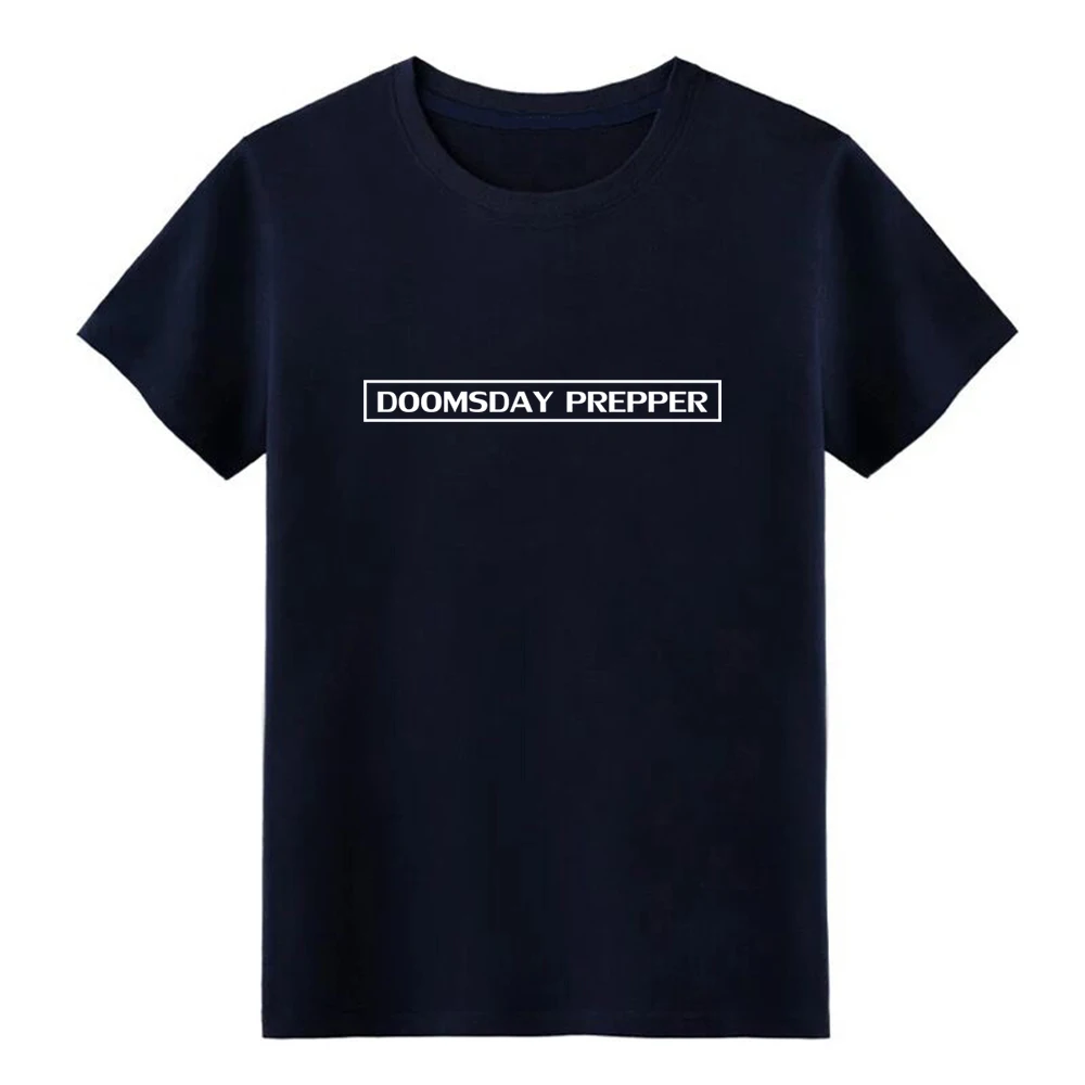 Мужская футболка с принтом Doomsday Prepper (черный) большие размеры 3xl унисекс забавная
