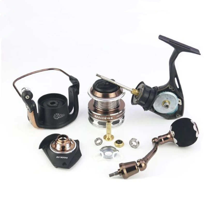 2018 Новое поступление спиннинговая катушка с винтом в рукоятке 100% полностью