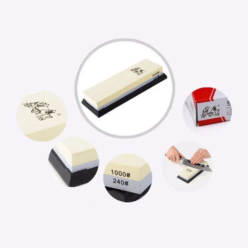 

Taidea doubleside Sharpening Stone (240# / 1000#) whetstone Sharpening corundum whetstone sharpener system