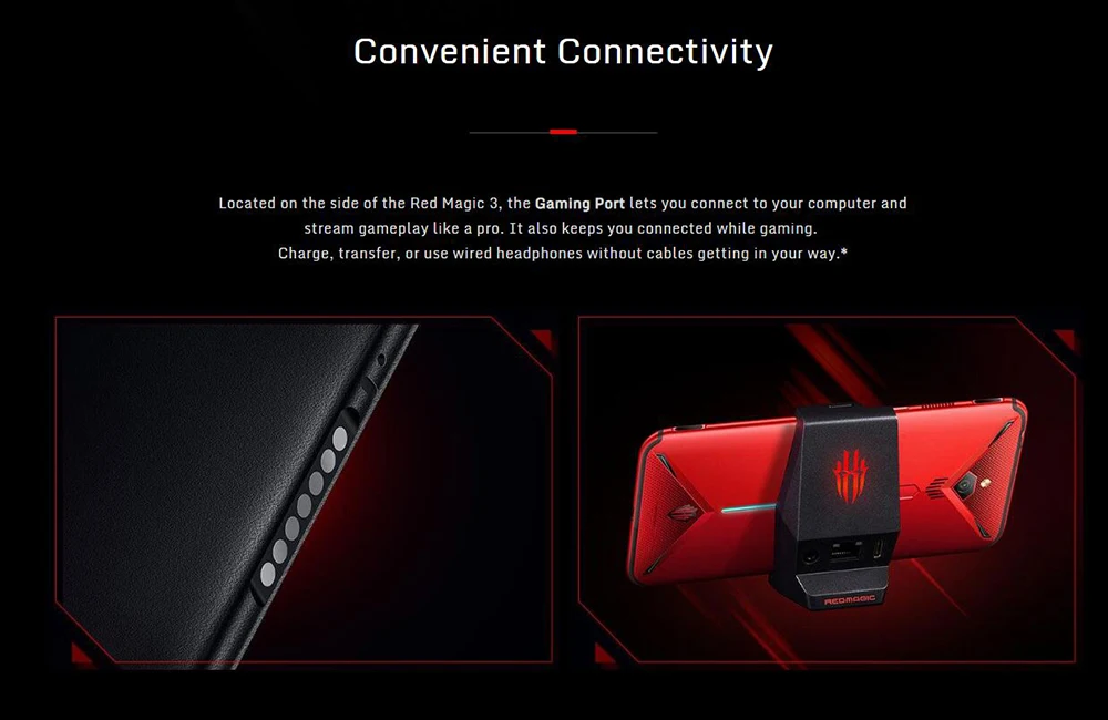 Мобильный телефон Nubia Red Magic 3 с глобальной версией, Snapdragon 855, 8 ГБ ОЗУ, 128 Гб/256 Гб ПЗУ, 5000 мАч, 6,65 дюйма, 48 МП, 16 МП, 4G, игровой смартфон