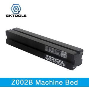 GKTOOLS, 280 мм * 50 мм * 50 мм, длинная машинная кровать, длинная док-станция, алюминиевый сплав, используется для мини-токарного станка, Z002B