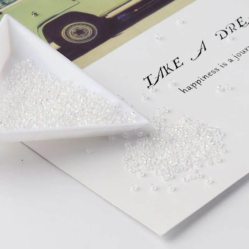 ISequins 1200 шт./лот 2 мм бусины из чешского стекла для рукоделия 11/0 стеклянные сделай