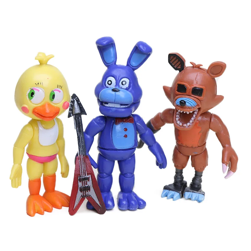 Набор фигурок Five Nights At Freddy's FNAF Фокси Бонни и Чика Фредди фазмедведь сестра расположение Модель Куклы Игрушки FNAF