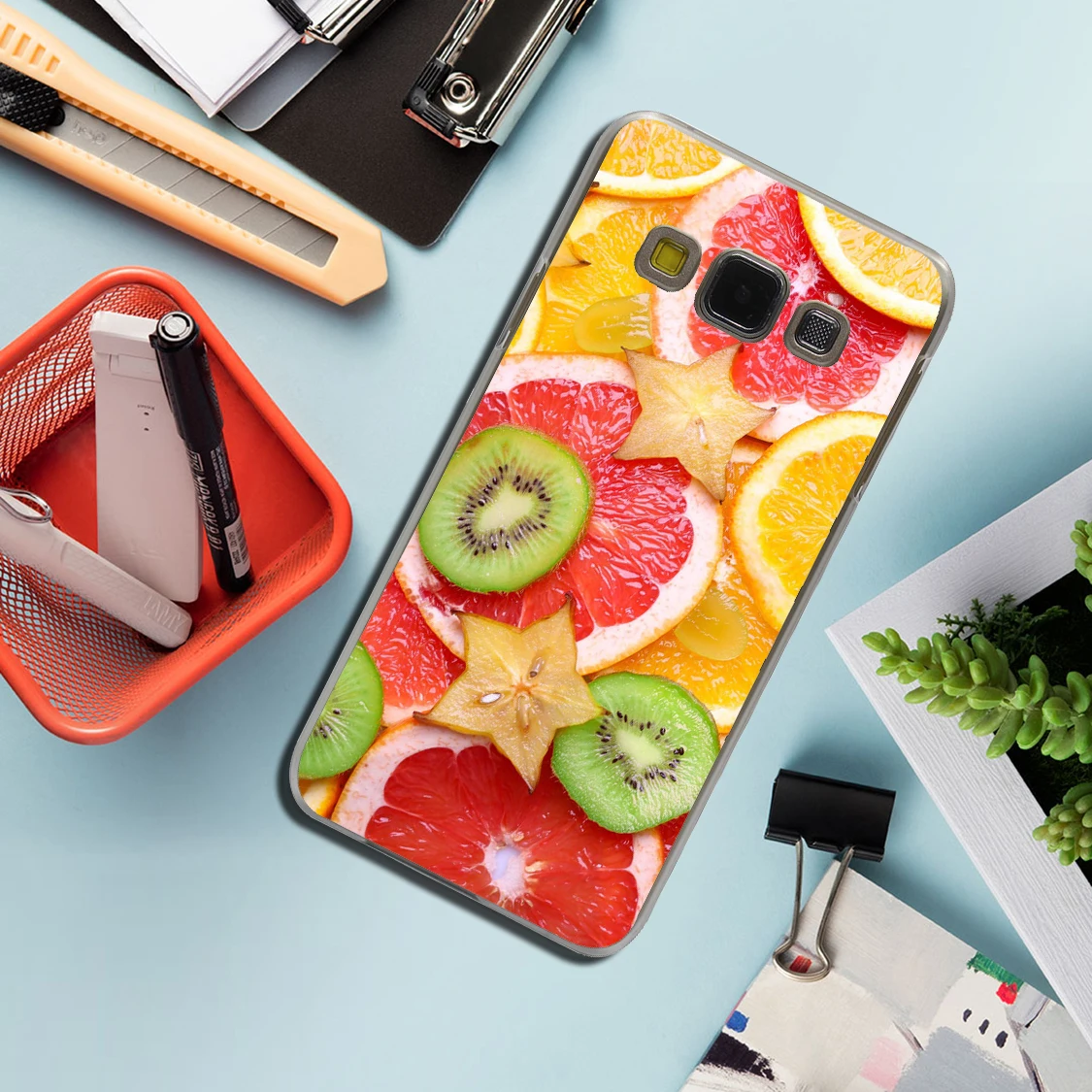 Lavaza Вишневый персиковый арбузный оранжевый чехол для Samsung Galaxy Note 10 8 9 A9 A8 A7 A6 Plus 2018