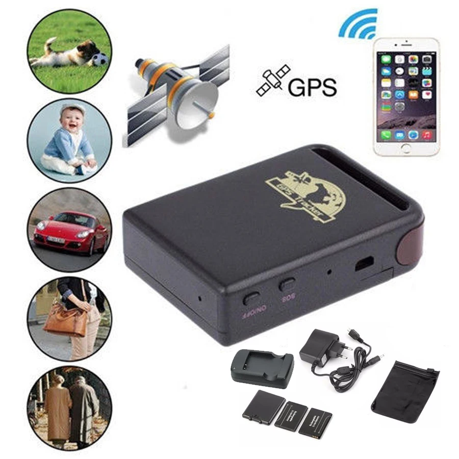 Автомобильный GSM GPRS GPS трекер устройство слежения за автомобилем TK102B