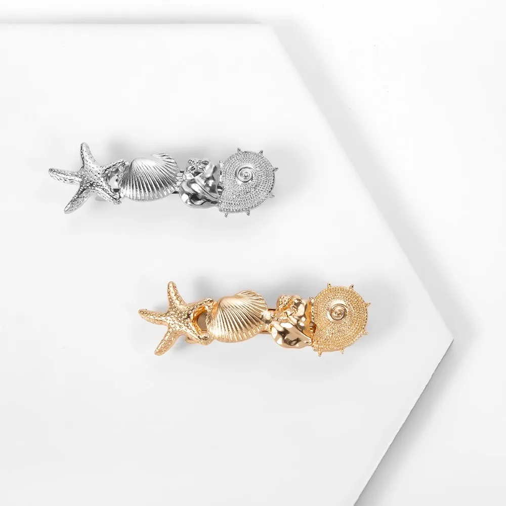 Женские заколки для волос Ingemark Элегантные Заколки в виде морской звезды и