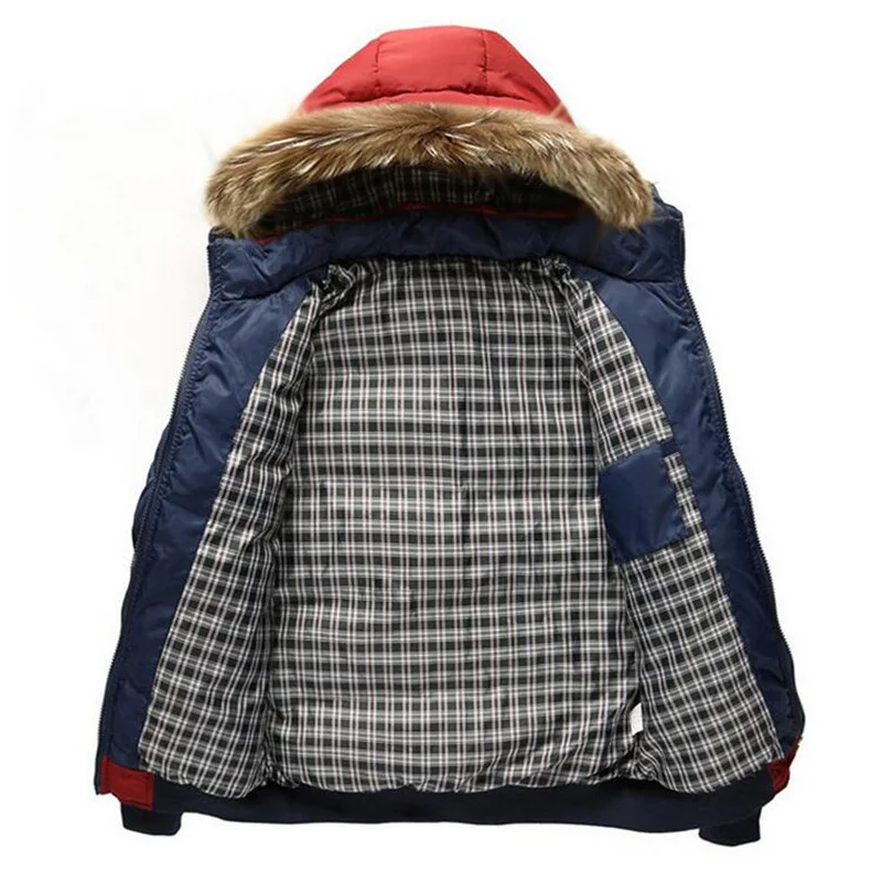 Covrlge Brand Parkas Outwear Spring Autumn Jacket Men Windproof Hood Jacket Fashion Men Warm Casual Jackets Large Size MWM006