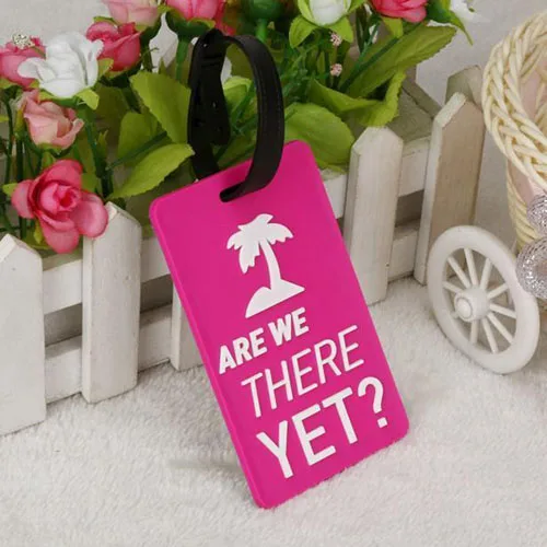 Открытый путешествие чемодан Чемодан Собака ID Тегов Этикетки Имя Адрес