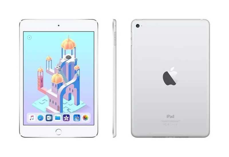 Планшет Apple iPad Mini4 Mini 4 7,", 128 Гб ПЗУ, 2 Гб ОЗУ, двухъядерный процессор A8, Wi-Fi и 4G, 8 Мп, отпечаток пальца, ips lcd
