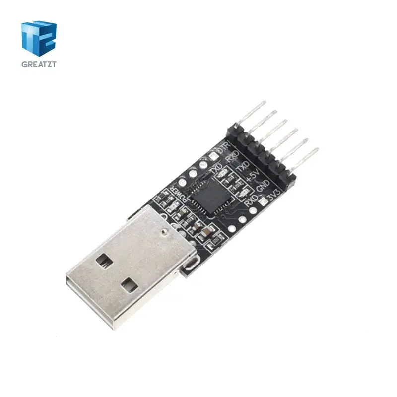 10 шт. 5PIN CP2102 USB 2 0 к TTL Модуль 6PIN Плата серия UART STC загрузка PL2303 Супер Обновление
