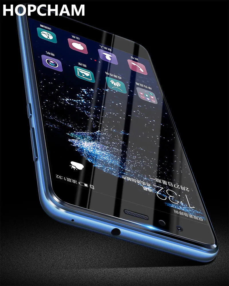 3D 9H защита экрана закаленное стекло для Huawei P10 lite Plus полное покрытие стеклянная