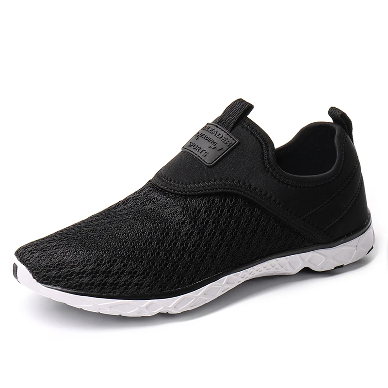 9157M Black white SOCONE/Коллекция года; сезон лето; Мужская водонепроницаемая обувь; дышащие кроссовки; сетчатая пляжная обувь; легкая быстросохнущая спортивная обувь без застежки; 8521 м - Цвет: 9157M Black white