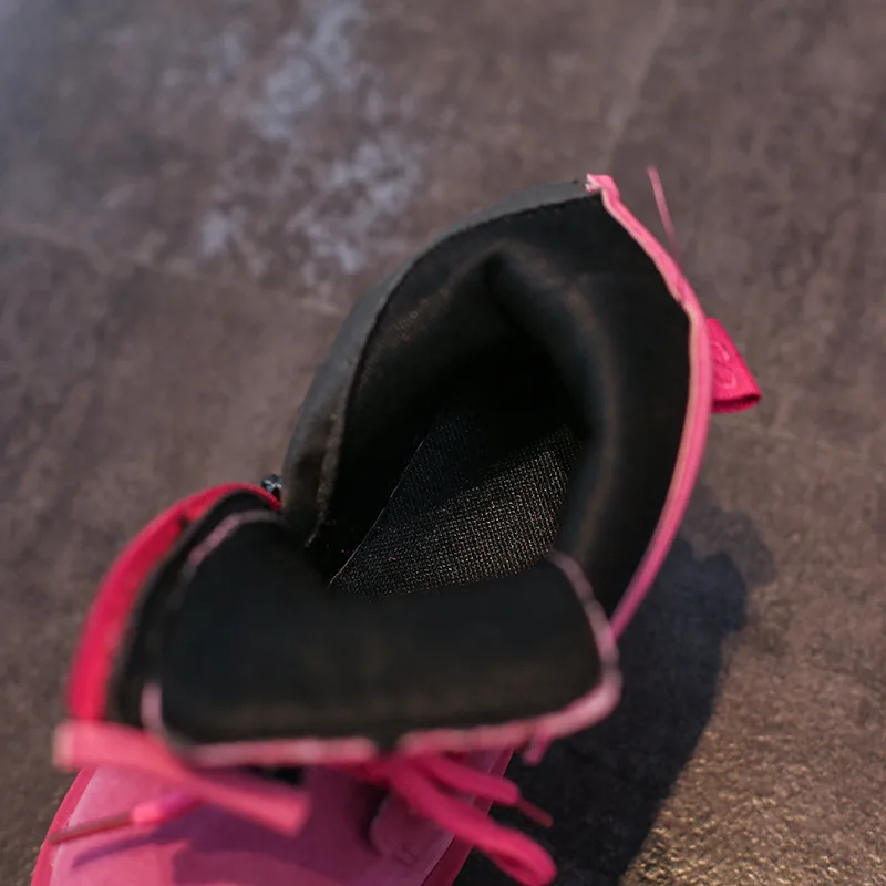 2017 обувь для детей повседневные ботинки Martin Обувь девочек мальчиков ботильоны