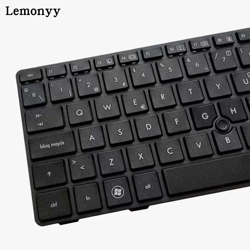 Новая испанская клавиатура для ноутбука HP EliteBook 8470B 8470P 8470 8460 8460p 8460w ProBook 6460 6460b 6470 с