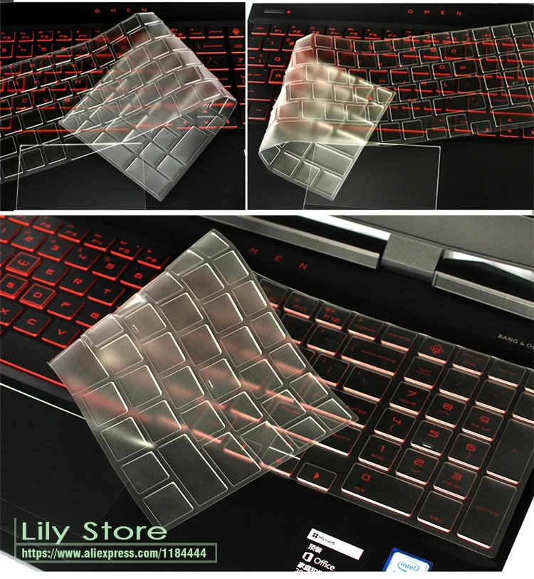 Чехол из ТПУ для клавиатуры HP OMEN 15 DC0003LA DC0084tx DC0005ne DC0051NR DC0001NX DC0093tx DC0126tx дюймов|Чехлы