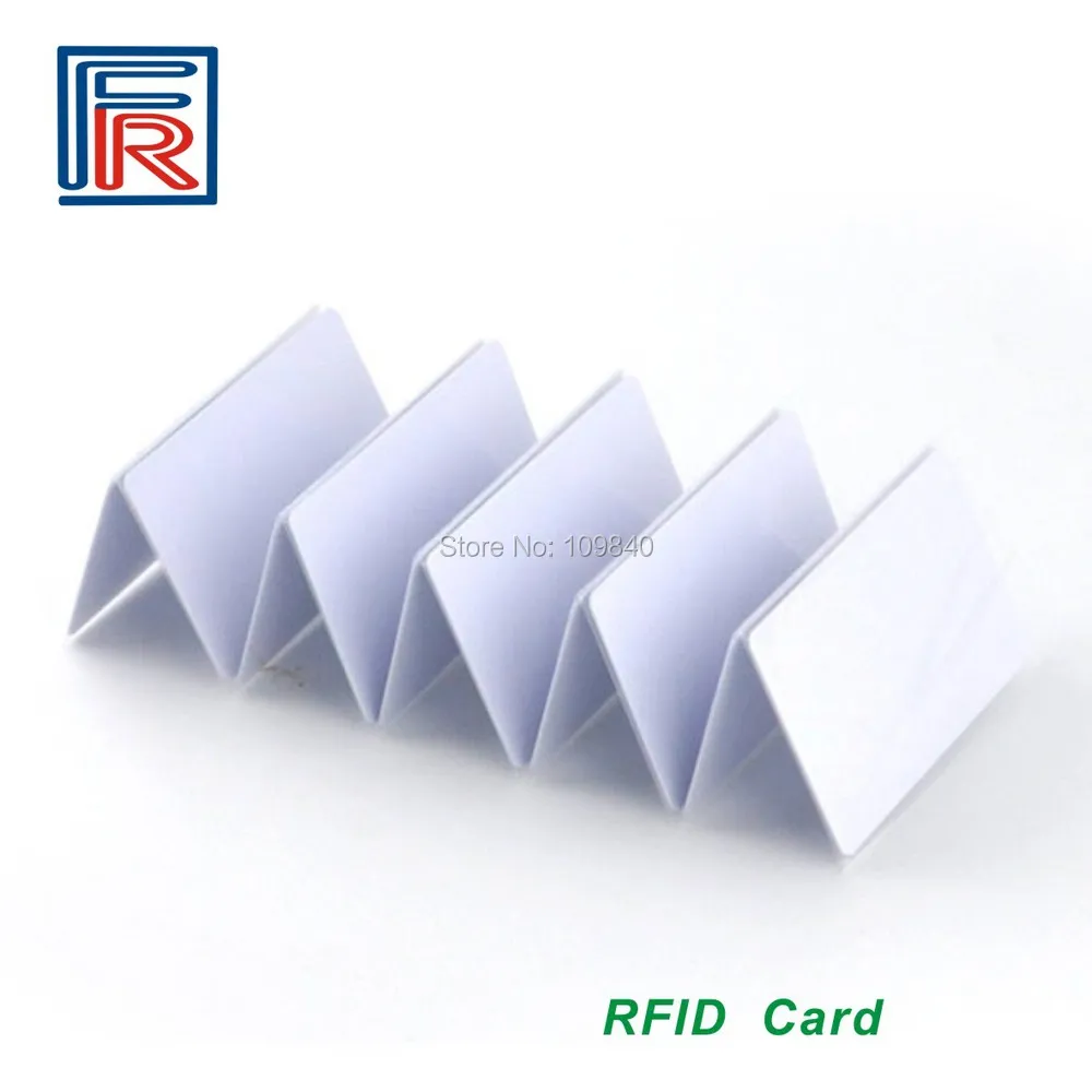 

Лучшая Продажа UHF rfid ПВХ смарт-карта с EPC GEN2 или Alien Higgs 3 9662 чип близость белая карта 200 шт./лот