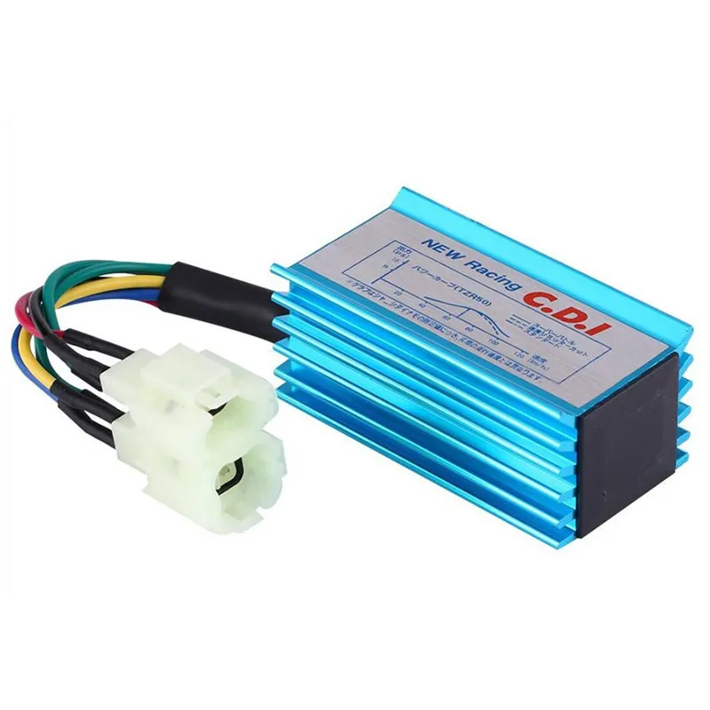 6pin Performance Racing CDI коробка+ Катушка зажигания для GY6 Скутер мопед 50CC 150CC