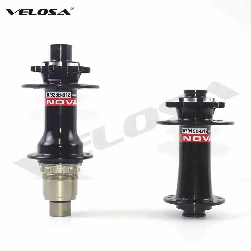 Велосипедные втулки Novatec D791SB B15 D792SB B12 MTB передние 15x110 задние 12x148|boost hub|bicycle wheel hubwheel