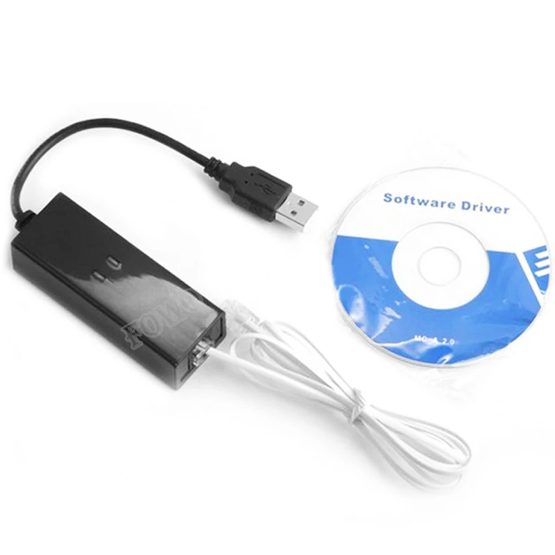 USB 56K Внешний дата-модем V.90 V.92 Win7 32/64 Bit XP |