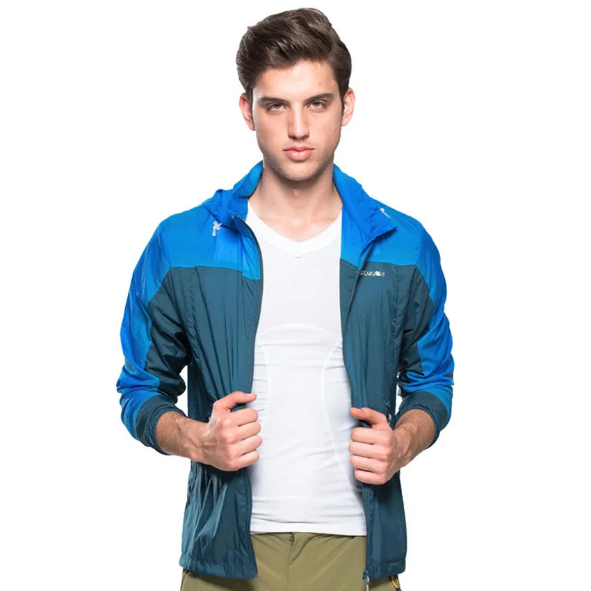 Мужские летние быстросохнущие дышащие куртки для спорта на открытом воздухе