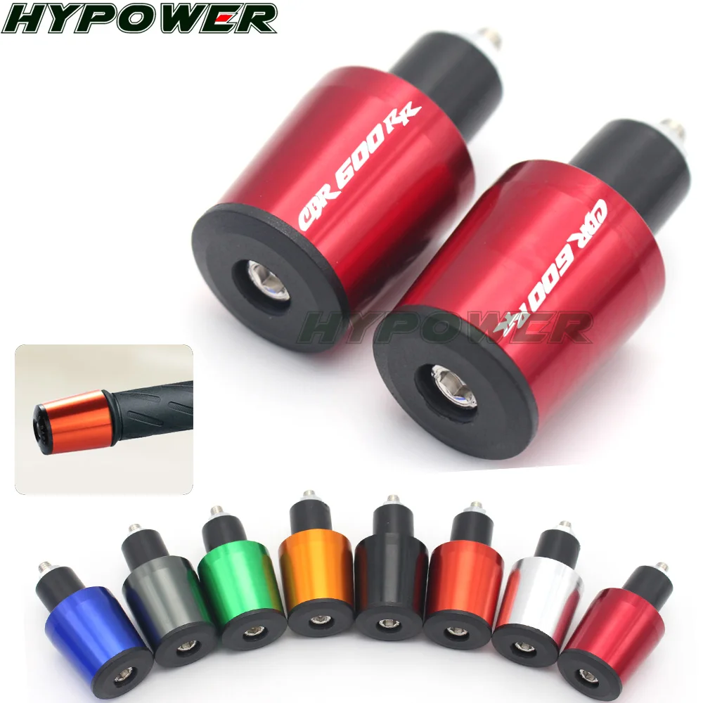 

Motorcycle Accessories 7/8'' 22MM Handlebar Grips Handle Bar Cap End Plugs For Honda cbr600rr CBR600 2003-2007 2004 2005 2006
