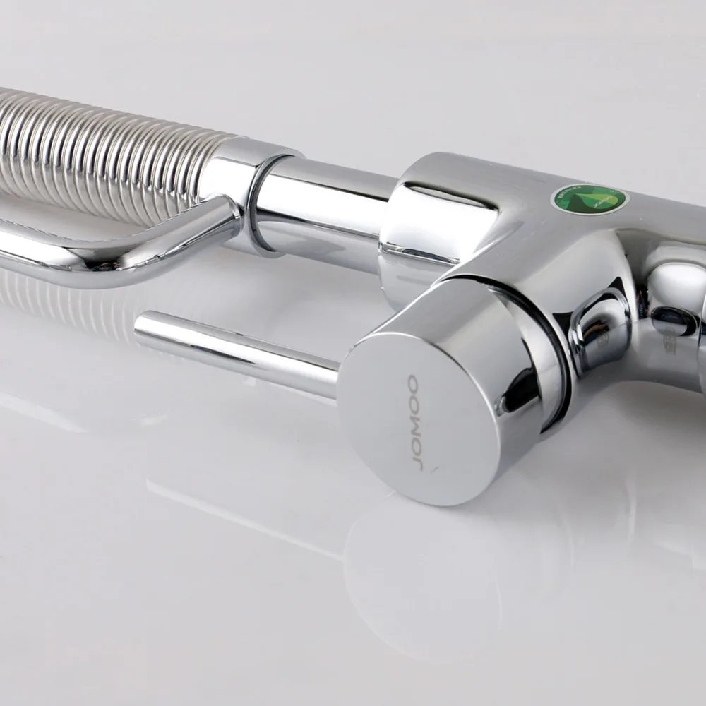 JOMOO смеситель для кухни с выдвижным изливом кран поворотный излив на 360 одной