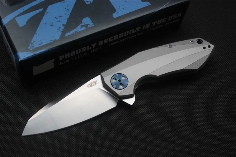 ZT0456 охотничий нож складной складное лезвие D2 TC4 ручка подшипника карманный