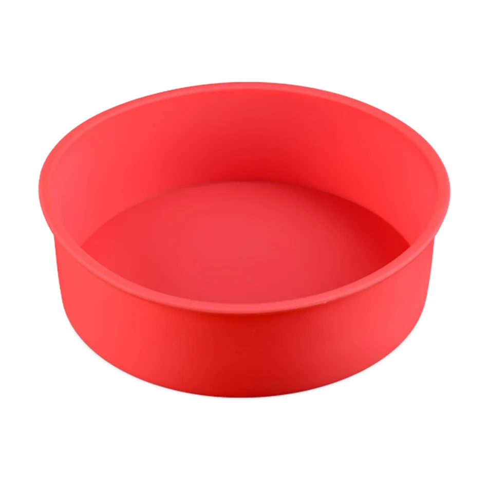 6 дюймов форма для выпечки тортов Силиконовая Круглая муссов хлеба Форма