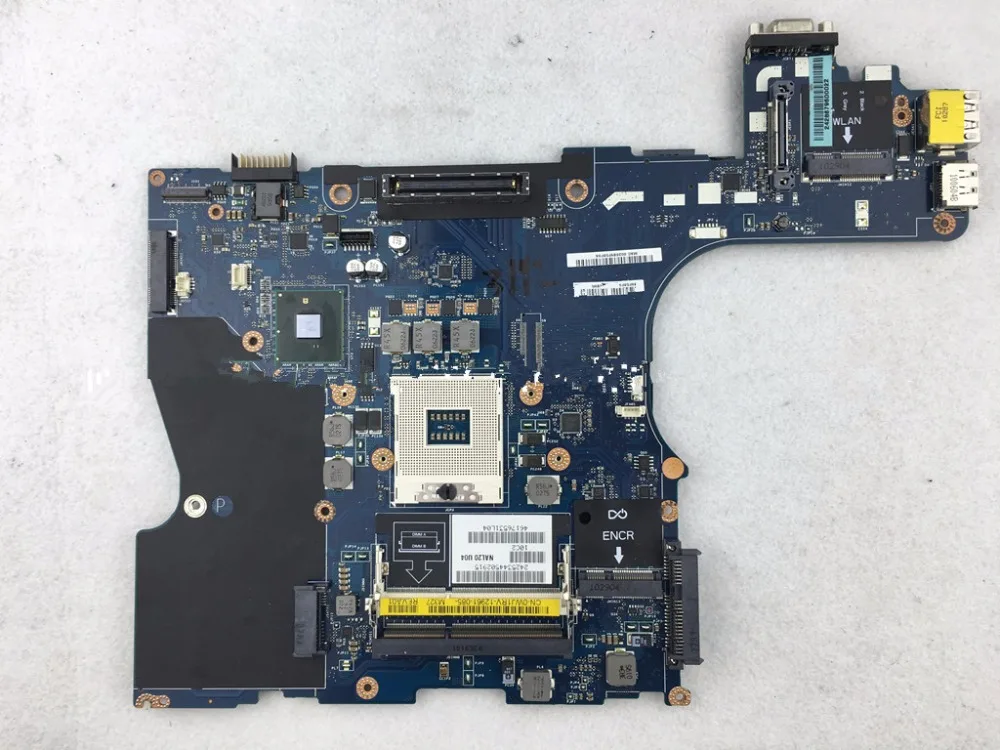 Kefu для Dell E6510 Материнская плата ноутбука CN 0WJ1RV LA 5571P DDR3 тестирования Быстрая