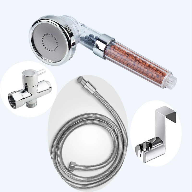 8 white set5 Modun насадки для ванной душ Ducha ванна спа душ Shattafs фильтр для ванной душ насадки для душа душ спа душ ручной душ - Цвет: 8 white set5