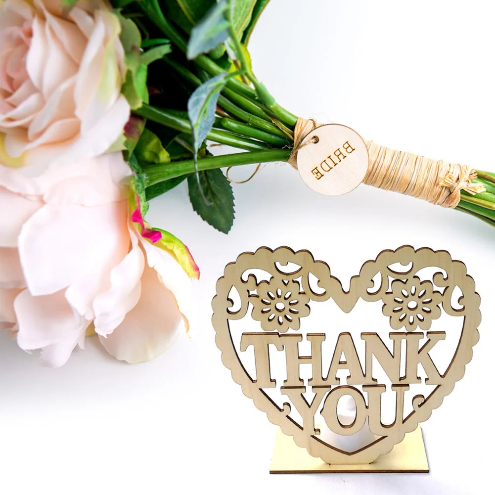 40# креативный деревянный подсвечник в форме сердца Mrs подсвечник DIY свадебные принадлежности, домашний декор