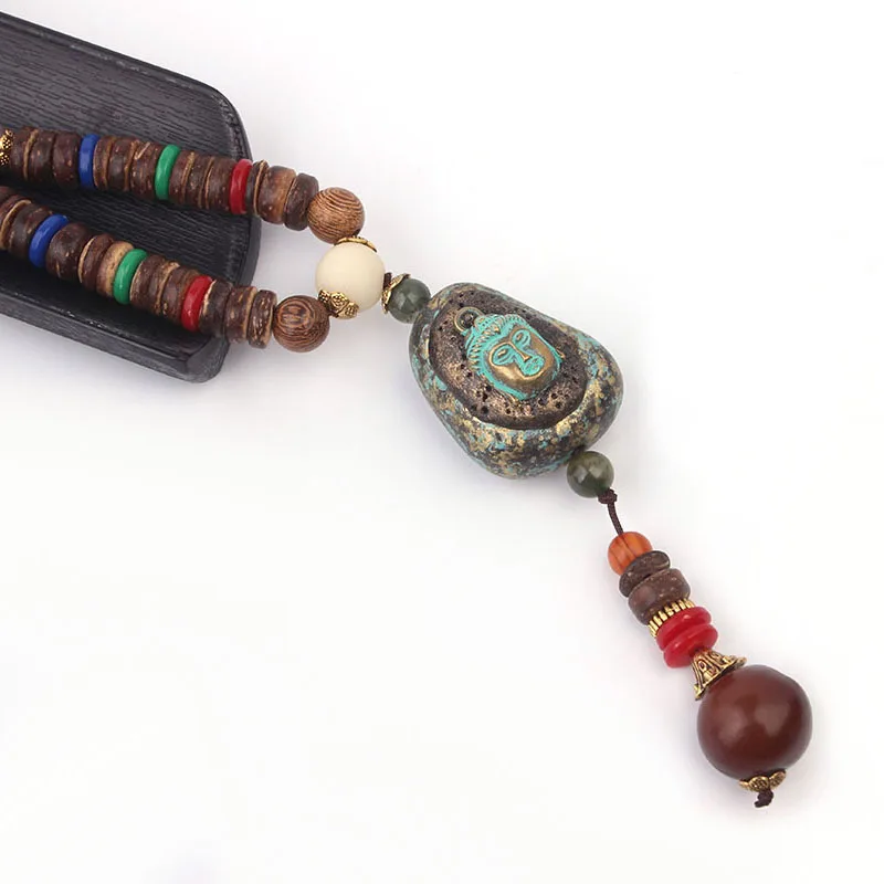 Модные эвеновые этнические подвески Будды ожерелье Винтажные Ювелирные изделия