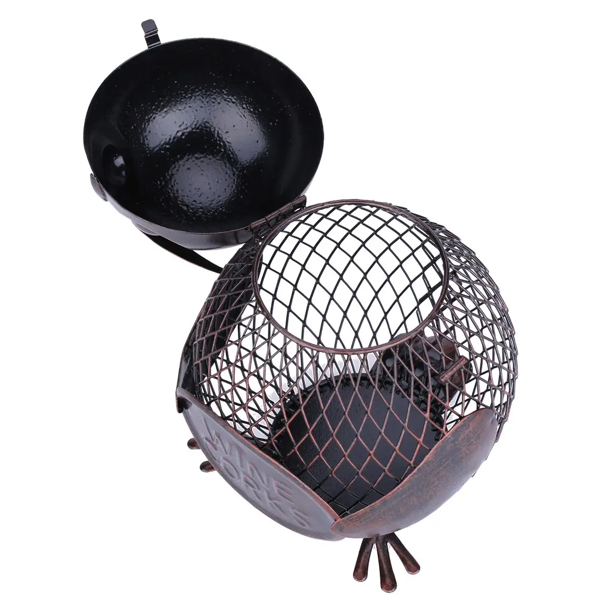 Винная стойка Tooarts в виде совы сетчатый креативный держатель для винных бутылок