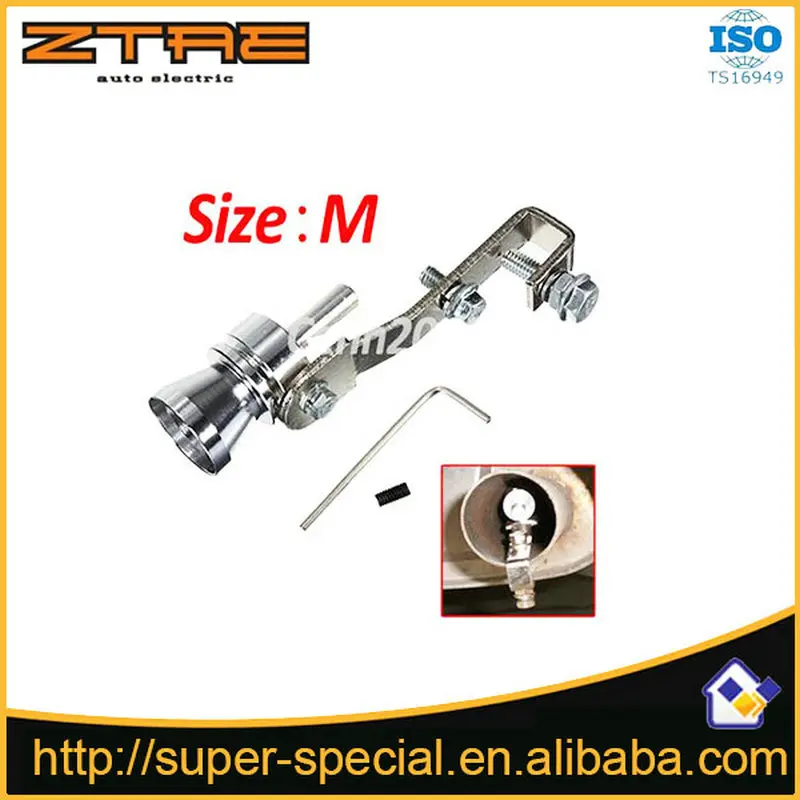 Универсальный автомобильный турбо звуковой свисток глушитель выхлопная труба