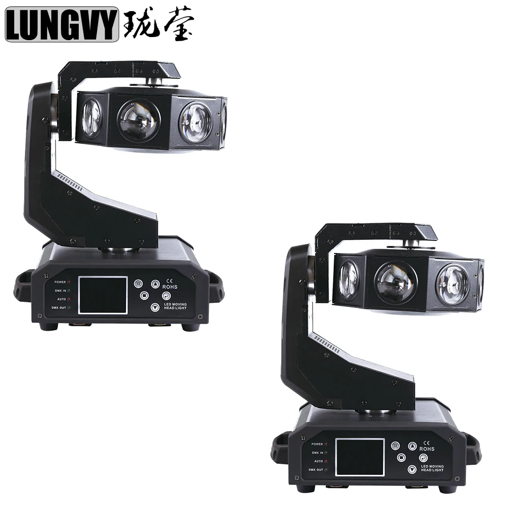 Бесплатная доставка 2 шт./лот 2018 CREE RGBW 4в1 UFO Moving Head Light 8*40 Вт Cree LED Beam Effect для