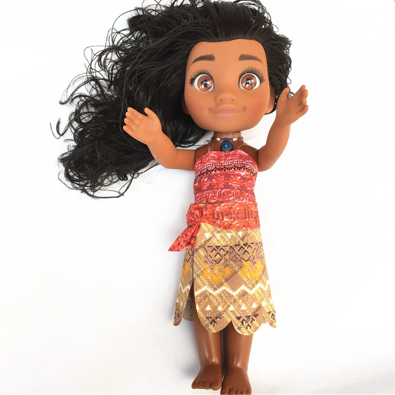 35 см Moana цифры мультфильм музыка Моана переговоры поют как далеко я буду идти свет