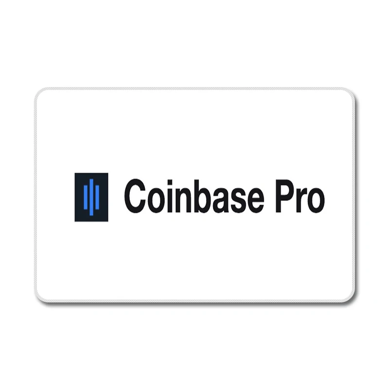 IDCM 55 Global Markets Coinbase Pro Биткоин крутой дизайн натуральный резиновый Настольный