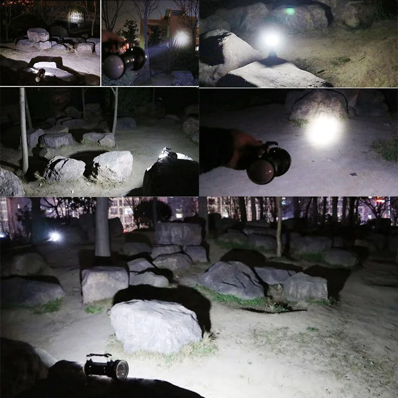 3 способа перезаряжаемый фонарик для рыбалки кемпинга лампа lanterna с батареей