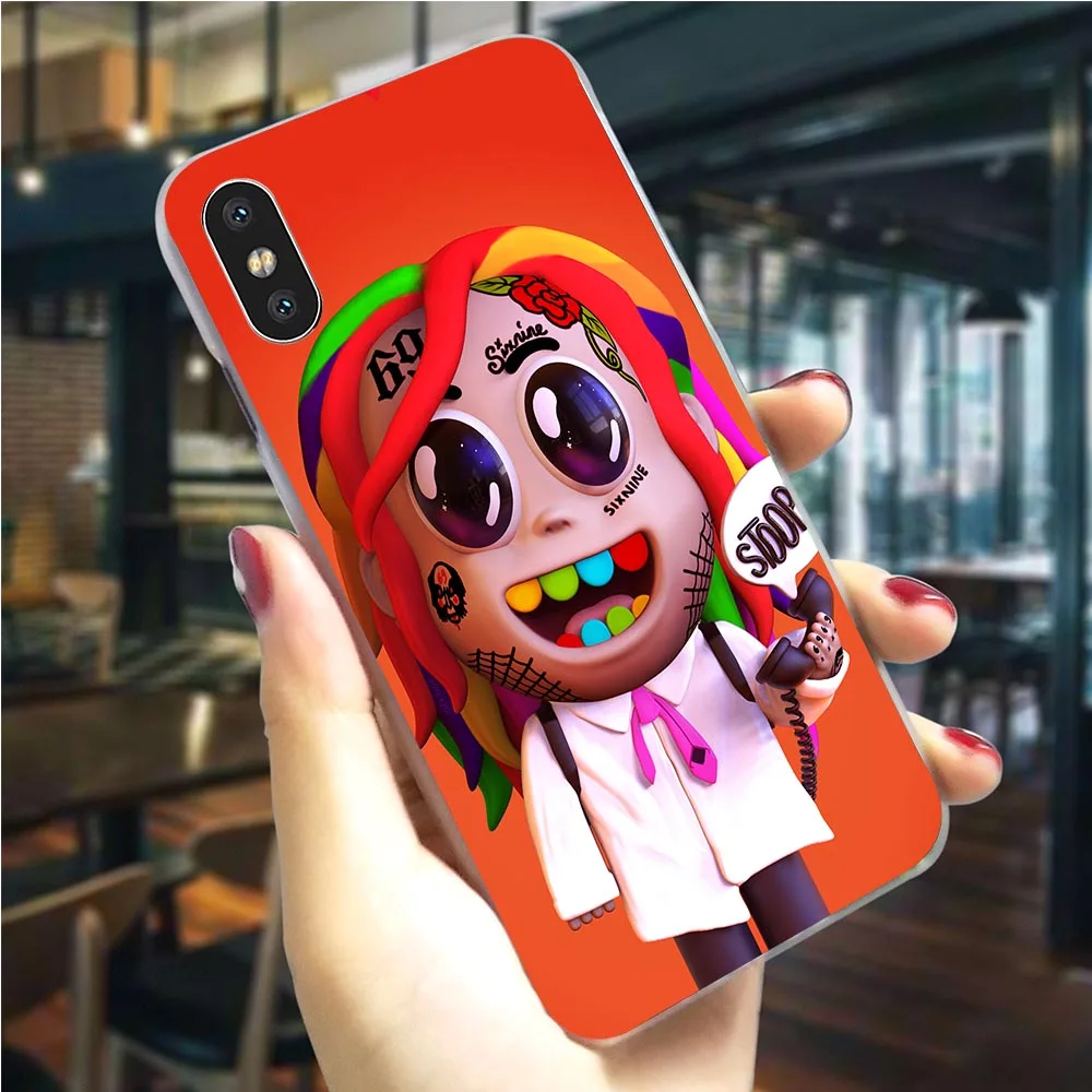 6ix9ine Tekashi Nicki Minaj чехол для телефона чехол для iPhone 5S 5 SE 6 6 S/6 6S Plus 7 8/7 8 Plus X XS XR Xs Max жесткий чехол