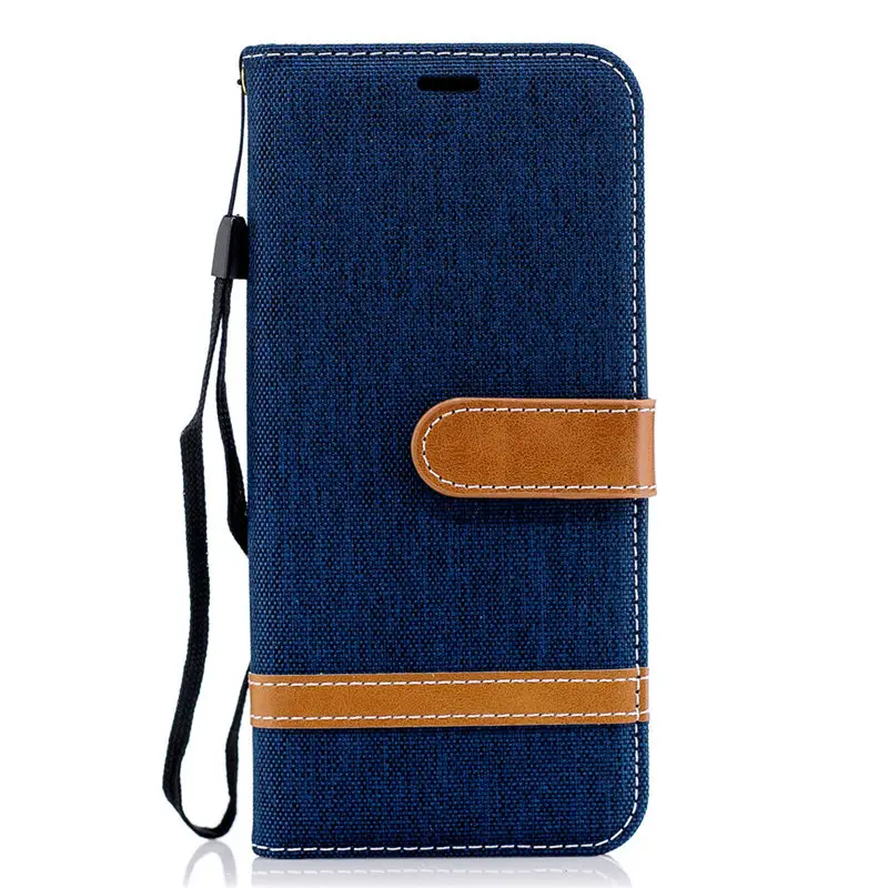 Purplish Blue Чехол в стиле ретро для huawei P30 P20 Lite Pro Honor 8A 8C 7C 7X 6X Y5 Y6 Y7 Y9 P Smart P7 модные Повседневное тканевый чехол E07Z - Цвет: Purplish Blue