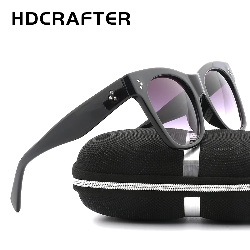 HDCRAFTER новейшие 2018 Модные женские Квадратные Солнцезащитные очки кошачий глаз