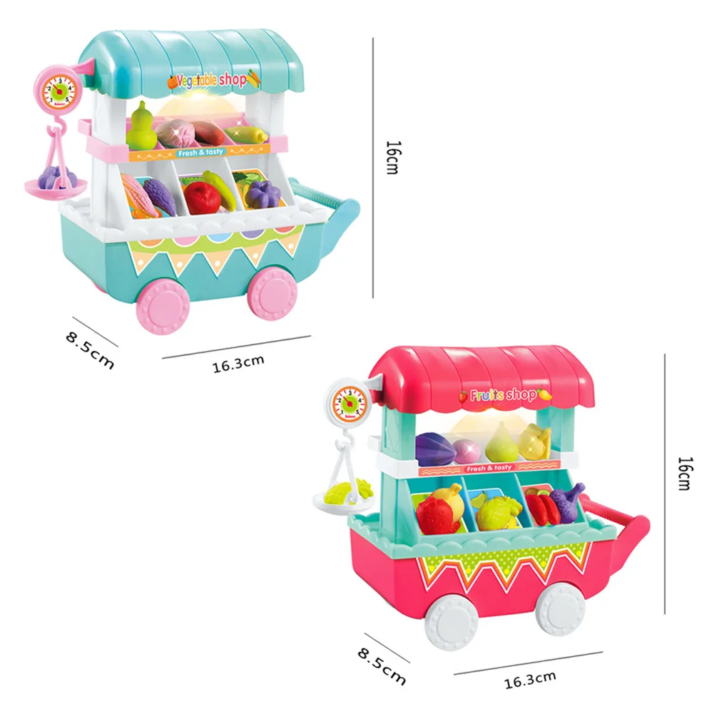 1 комплект детские игрушки ролевые игры овощи фрукты корзина мини подарки с