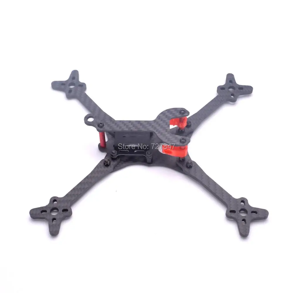 Гоночная рама FLOSS 210 мм 5 дюймов FPV с 3 дном 2 верхней пластиной 4 дужки низкий вес