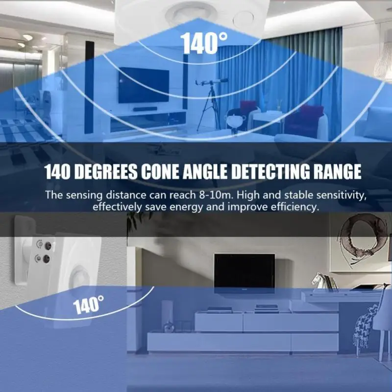 Датчик движения 12 В домашний детектор автоматический пассивный инфракрасный