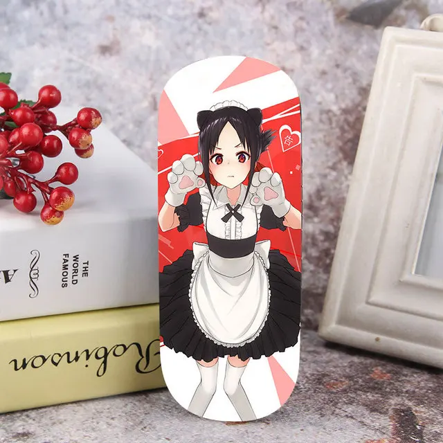 Miss Hui Yee Различные аниме очки чехол s working cell Sword art онлайн Студенческая Личность Простой свежий Чехол для очков - Цвет: Miss Hui Yee