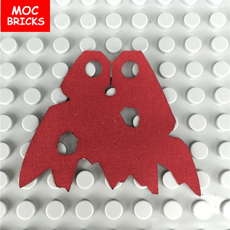 5009A 5 шт./лот кубики Moc цвета плащ на заказ DIY Супер Герои Звездные войны игрушки подарок развивающие строительные блоки детские подарки - Цвет: 5009A