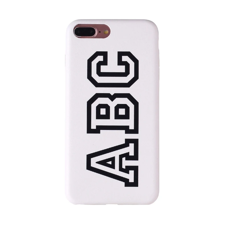 Настоящая кожа, роскошный, смелый, на заказ, с именем, текст, начальный чехол для телефона, чехол, Coque Funda для iPhone 11 Pro X 6S XS Max 7 7Plus 8Plus - Цвет: Font 3-White Leather